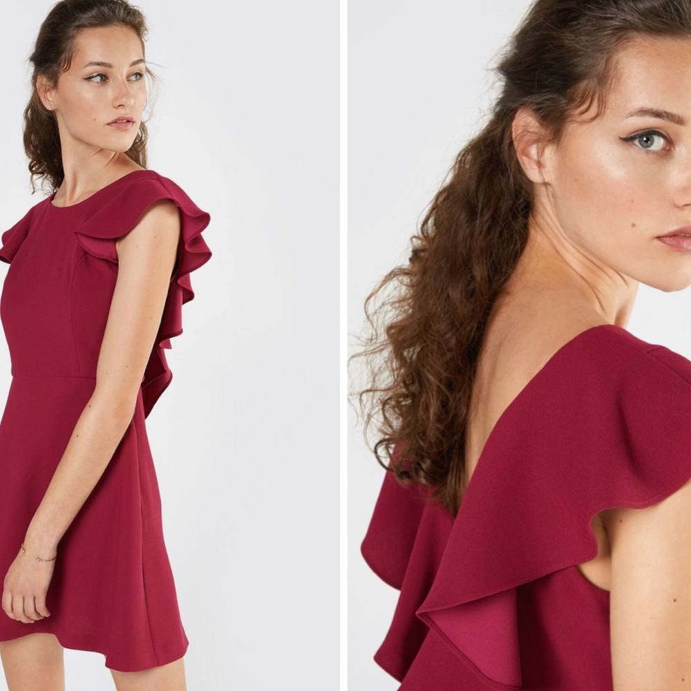 BCBG PURPLE BERRY MINI DRESS